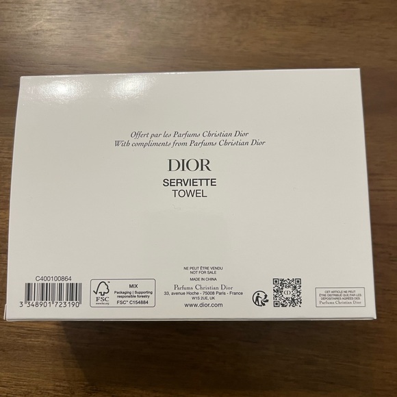 Dior face towel - Picture 5 of 5